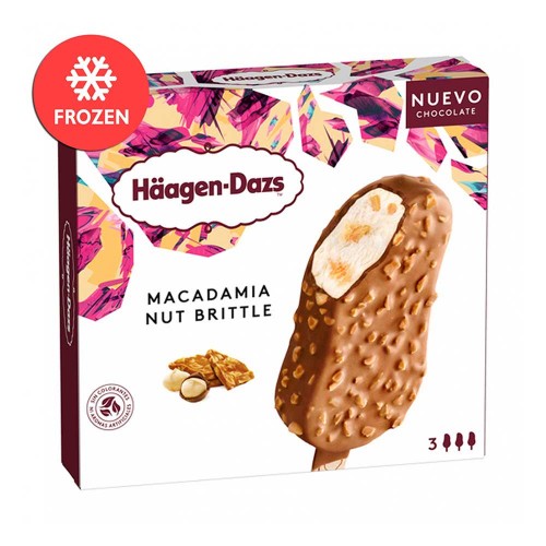 Häagen-Dazs - Μπομπονιέρες 3x80ml για εύθραυστα καρύδια μακαντάμια, 1008 τεμάχια (παλέτα)