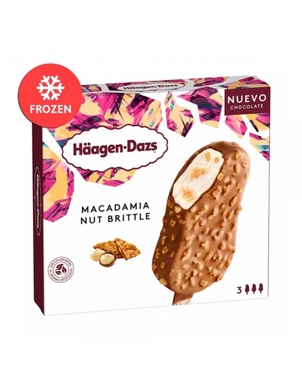 Häagen-Dazs - Μπομπονιέρες 3x80ml για εύθραυστα καρύδια μακαντάμια, 1008 τεμάχια (παλέτα)