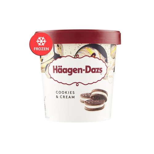 Häagen-Dazs - Μπισκότα & Κρέμα Pint 386γρ, 1344 τεμάχια (παλέτα)