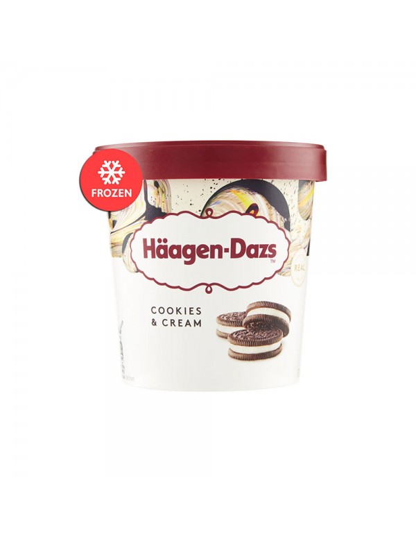 Häagen-Dazs - Μπισκότα & Κρέμα Pint 386γρ, 1344 τεμάχια (παλέτα)