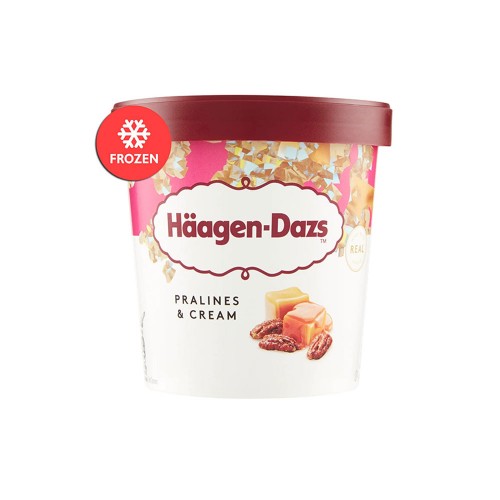Häagen-Dazs - Πραλίνες & Κρέμα Pint 386γρ , 1344 τεμάχια (παλέτα)