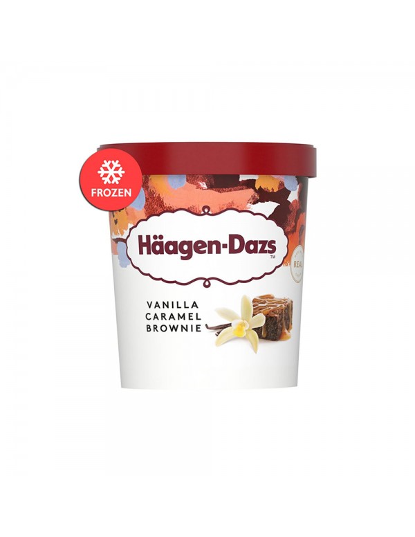 Häagen-Dazs - Μπράουνι Βανίλια-Καραμέλα 390γρ., 1344 τεμάχια (παλέτα)