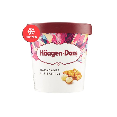 Häagen-Dazs - Εύθραυστο Μακαντάμια Pint 400γρ., 1344τμχ (παλέτα)