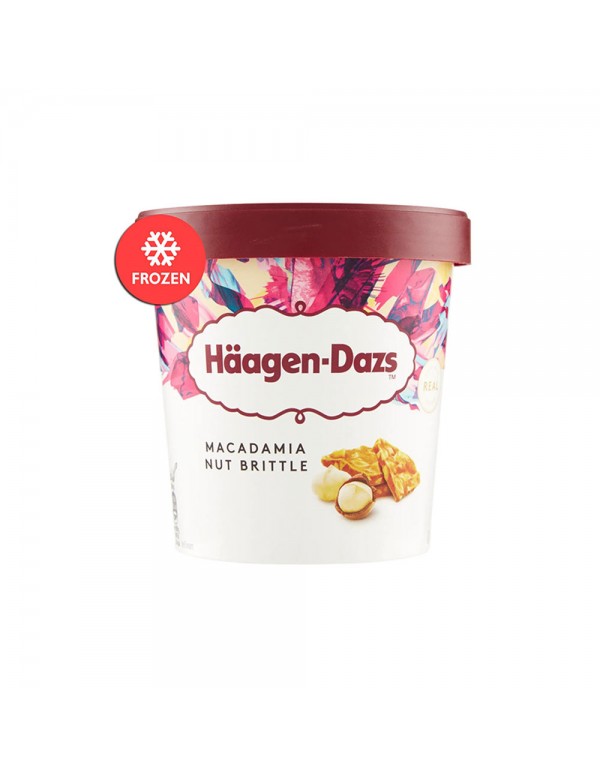 Häagen-Dazs - Εύθραυστο Μακαντάμια Pint 400γρ., 1344τμχ (παλέτα)