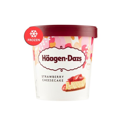Häagen-Dazs -  Τσιζκέικ Φράουλας Pint 400γρ, 1344τμχ (παλέτα)