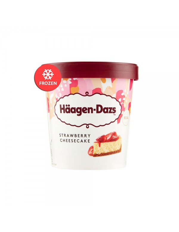 Häagen-Dazs -  Τσιζκέικ Φράουλας Pint 400γρ, 1344τμχ (παλέτα)
