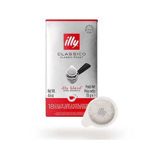 Illy - Caffè E.S.E. 18 Κλασικές Φρυγανισμένες Κάψουλες, 672 τεμάχια (παλέτα)