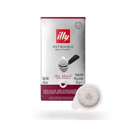 Illy - Caffè E.S.E. 18 Κάψουλες Intense Toasted, 672 τεμάχια (παλέτα)