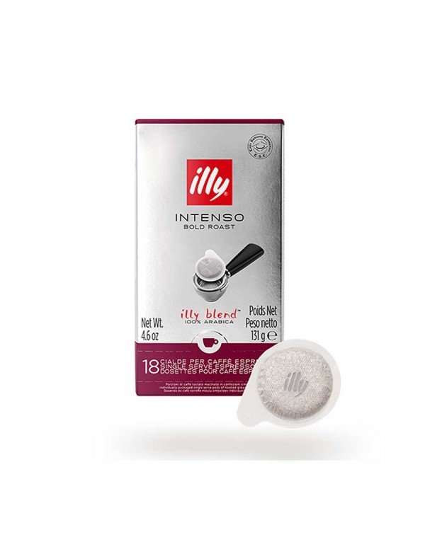 Illy - Caffè E.S.E. 18 Κάψουλες Intense Toasted, 672 τεμάχια (παλέτα)