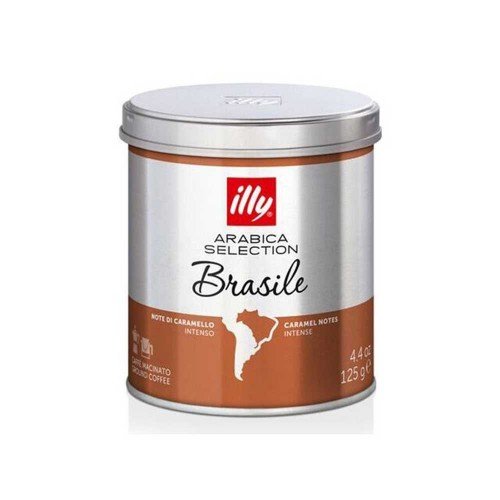 Illy - Αλεσμένος Καφές 125γρ Arabica Selec. Βραζιλίας, 1944 τεμάχια (παλέτα)