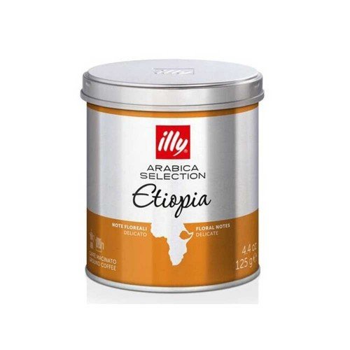 Illy - Αλεσμένος Καφές 125γρ Arabica Selec. Αιθιοπία, 1944 τεμάχια (παλέτα)