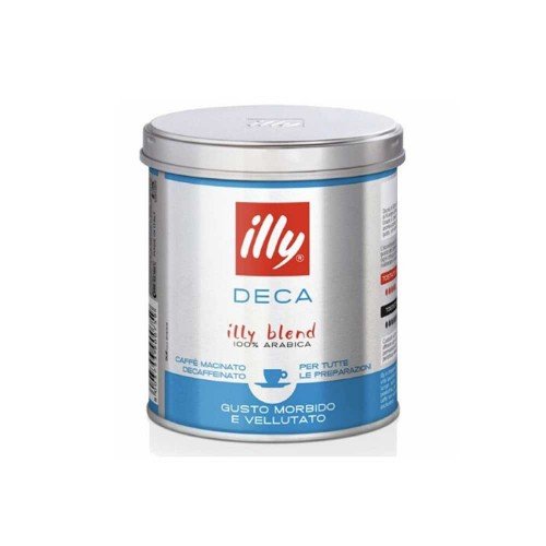 Illy - Αλεσμένος Καφές 125γρ. Χωρίς Καφεΐνη, 1944 τεμάχια (παλέτα)