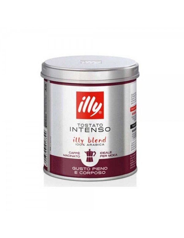 Illy - Αλεσμένος Καφές 125γρ Έντονα Καβουρδισμένος, 1944 τεμάχια (παλέτα)