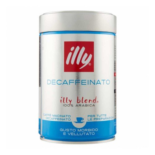 Illy - Αλεσμένος Εσπρέσο 250γρ Καβουρδισμένος Αποκαφεϊνέ, 936 τεμάχια (παλέτα)