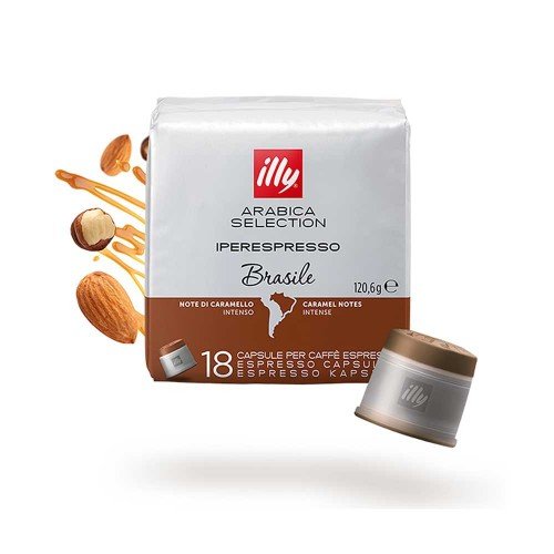 Illy - Iperespresso 18 Κάψουλες Arabica Selec. Brasile, 840 τεμάχια (παλέτα)