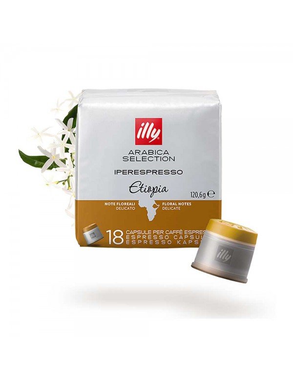 Illy - Iperespresso 18 Κάψουλες Arabica Selec. Αιθιοπία, 840 τεμάχια (παλέτα)