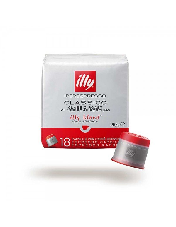 Illy - Iperespresso 18 Κάψουλες Φρυγανισμένες Κλασικές, 840 τεμάχια (παλέτα)