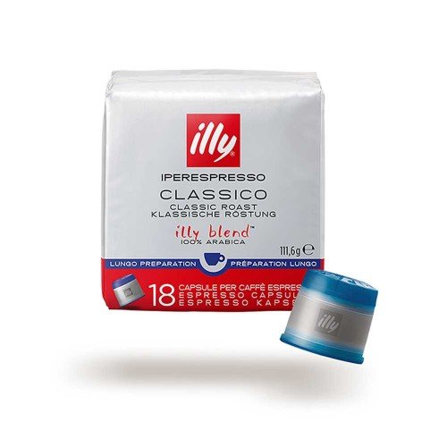 Illy - Iperespresso 18 Κάψουλες, Ψημένες Μακριές, 840 τεμάχια (παλέτα)