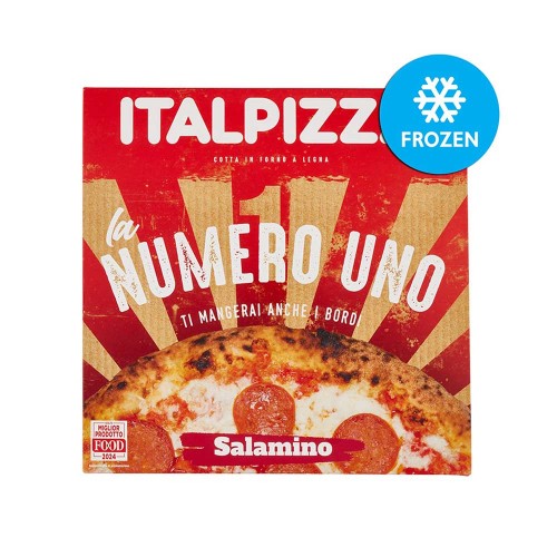 Italpizza - Πίτσα "Number 1" Σαλάμι 410gr, 385τμχ (παλέτα)