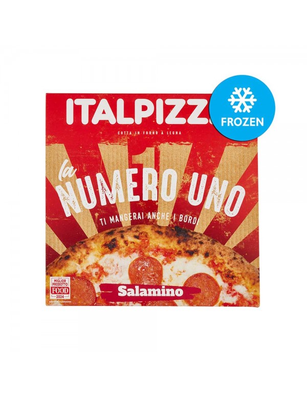 Italpizza - Πίτσα "Number 1" Σαλάμι 410gr, 385τμχ (παλέτα)