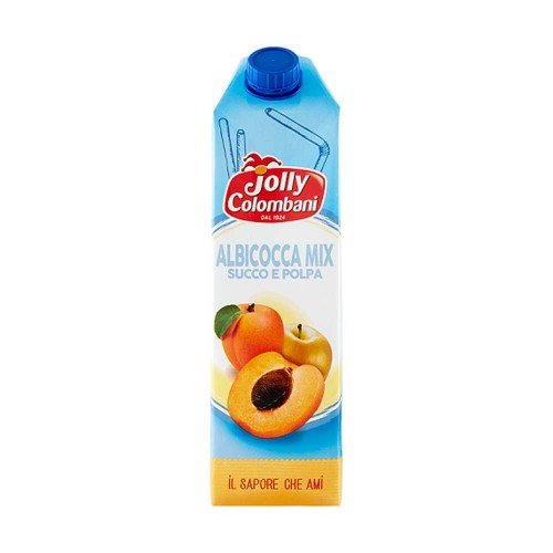 Jolly Colombani - Χυμός Βερίκοκου 1lt, 840 τεμάχια (παλέτα)