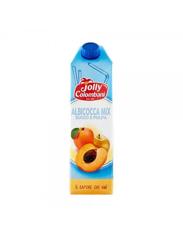 Jolly Colombani - Χυμός Βερίκοκου 1lt, 840 τεμάχια (παλέτα)