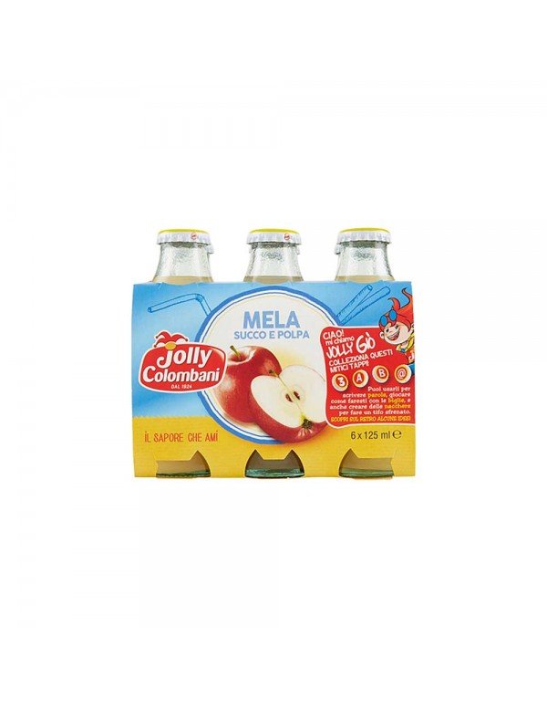 Jolly Colombani - 6x 125ml Μήλο VAP, 640 τεμάχια (παλέτα)