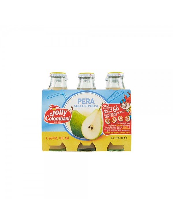 Jolly Colombani - 6x 125ml Pear VAP, 640 τεμάχια (παλέτα)