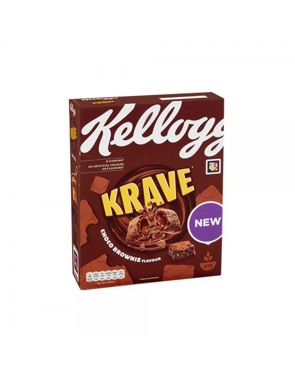 Kellogg's - Μπράουνι Choco Krave 375γρ, 384 τεμάχια (παλέτα)