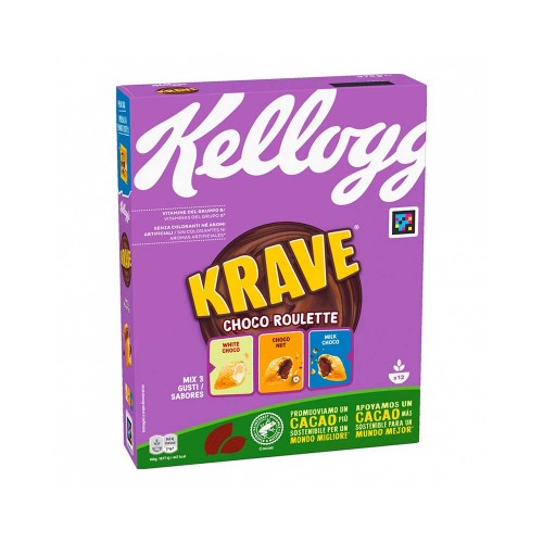 Kellogg's - Ρουλέτα Choco Krave 375gr, 384 τεμάχια (παλέτα)