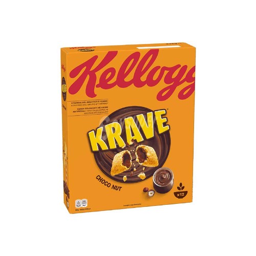 Kellogg's - Choco Krave 410gr Ξηροί Καρποί, 320 τεμάχια (παλέτα)
