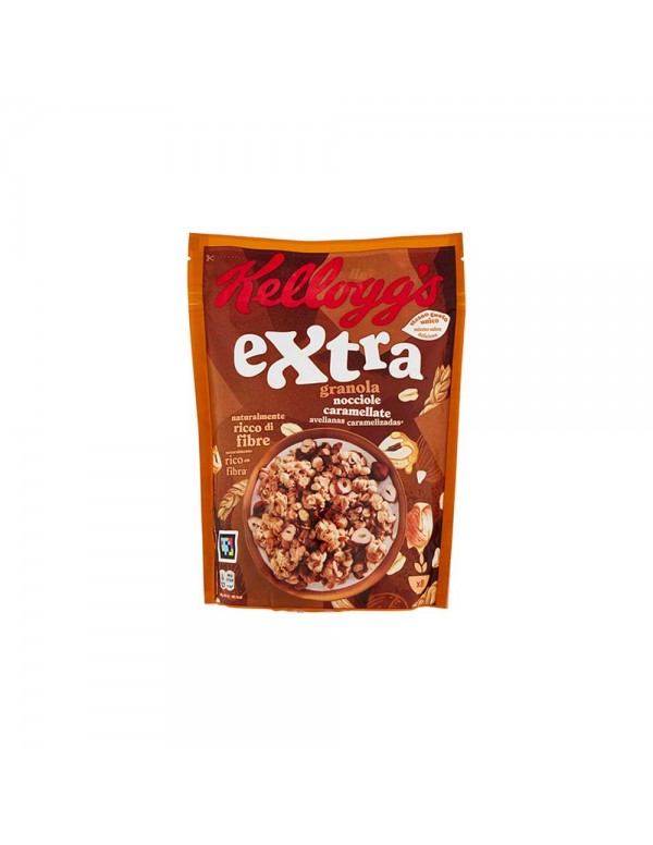 Kellogg's - Έξτρα καραμελωμένα φουντούκια 375γρ, 784 τεμάχια (παλέτα)