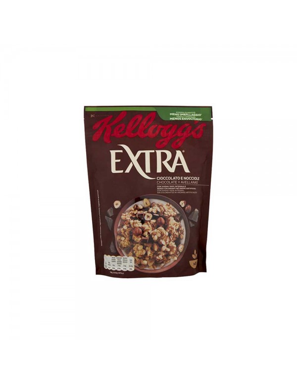 Kellogg's - Extra 375gr Σοκολάτα & Φουντούκι, 448 τεμάχια (παλέτα)