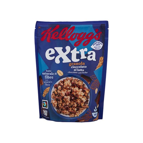 Kellogg's - Σοκολάτα γάλακτος Extra 375gr, 448 τεμάχια (παλέτα)