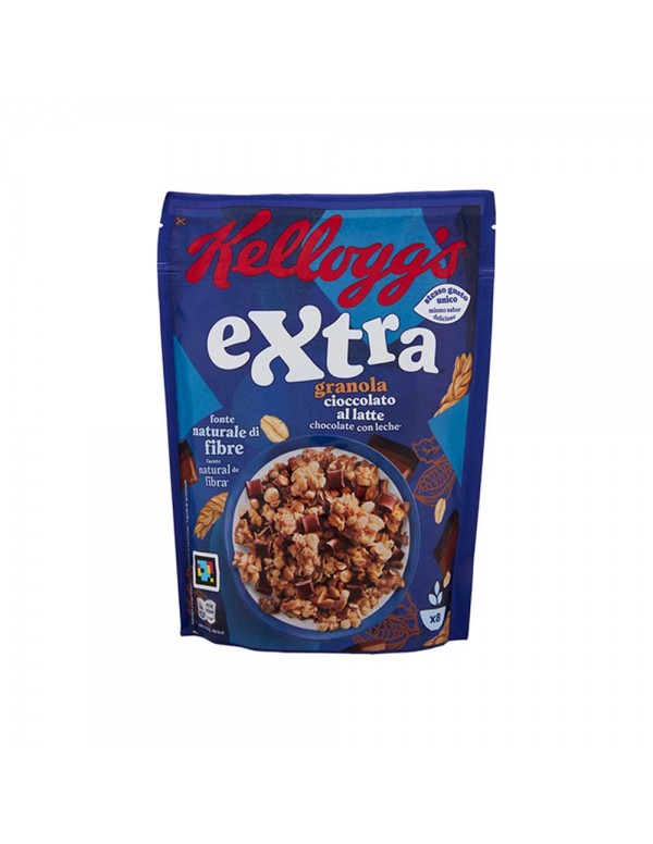 Kellogg's - Σοκολάτα γάλακτος Extra 375gr, 448 τεμάχια (παλέτα)