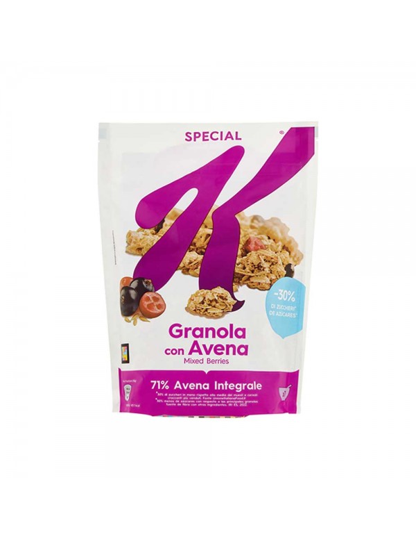 Kellogg's - Special K 320gr Γκρανόλα με Μείγμα Μούρων, 384 τεμάχια (παλέτα)