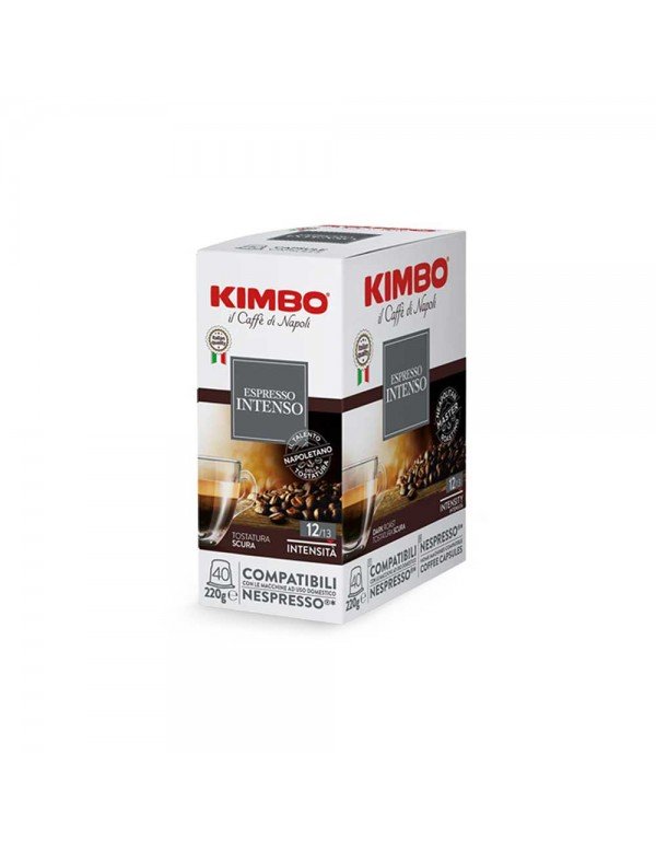 Kimbo - 40 κάψουλες *Nespresso Intense, 840 τεμάχια (παλέτα)