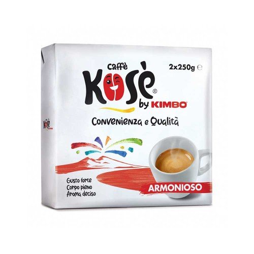 Kimbo - Καφές Kosè 2x 250gr Armonioso, 600 τεμάχια (παλέτα)