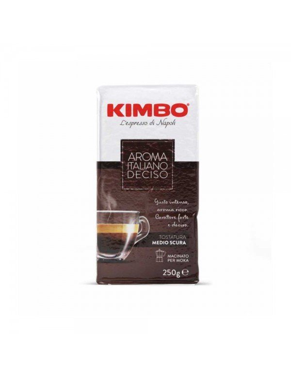 Kimbo - Αλεσμένος Καφές 250γρ Aroma Deciso, 2400 τεμάχια (παλέτα)