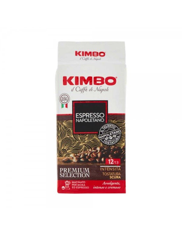 Kimbo - Αλεσμένος Καφές 250gr Espresso Napoletano, 1200τμχ (παλέτα)