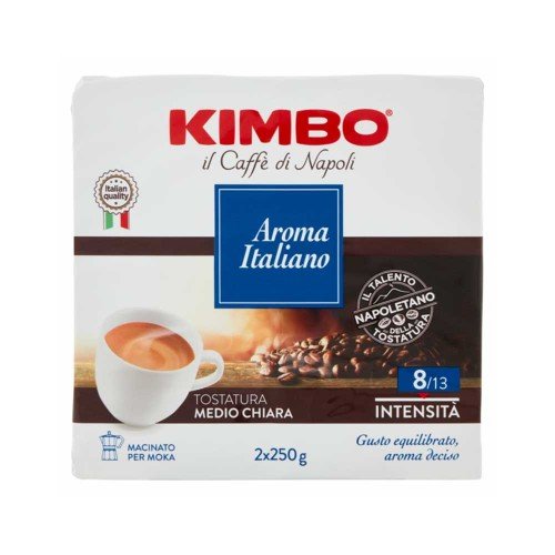 Kimbo - Αλεσμένος Καφές 2x250gr Ιταλικό Άρωμα, 1200 τεμάχια (παλέτα)