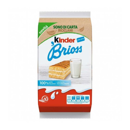 Kinder - Brioss 10 τεμάχια, 288 τεμάχια (παλέτα)
