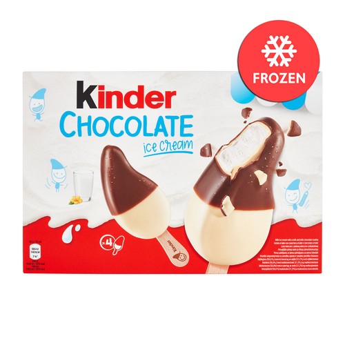 Kinder - Παγωτό Σοκολάτας 4 τεμάχια x38γρ, 1377 τεμάχια (παλέτα)