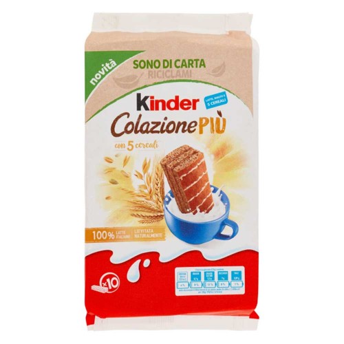 Kinder - Colazione Più 10τμχ, 648τμχ (παλέτα)