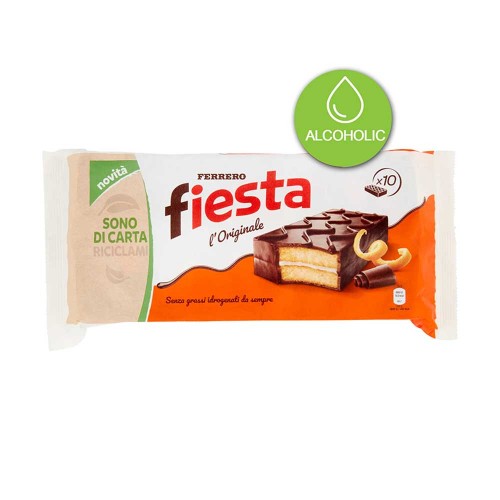 Kinder - Fiesta 10 τεμάχια 360γρ, 648 τεμάχια (παλέτα)