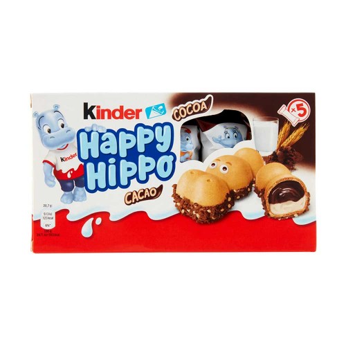 Kinder - Happy Hippo 5x 20,7gr, 2550 τεμάχια (παλέτα)