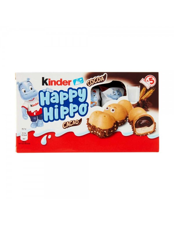 Kinder - Happy Hippo 5x 20,7gr, 2550 τεμάχια (παλέτα)