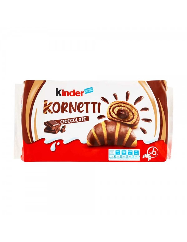 Kinder - Kornetti T6 252γρ Σοκολάτα, 360 τεμάχια (παλέτα)
