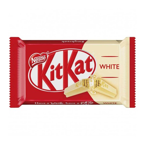 Kit Kat - 41,5γρ Λευκό, 1728 τεμάχια (παλέτα)