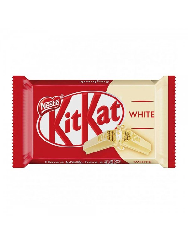 Kit Kat - 41,5γρ Λευκό, 1728 τεμάχια (παλέτα)